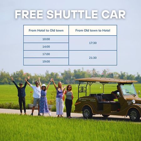 Jm Hoi An Beach Hotel - Free Shuttle Car To Old Town Exteriör bild