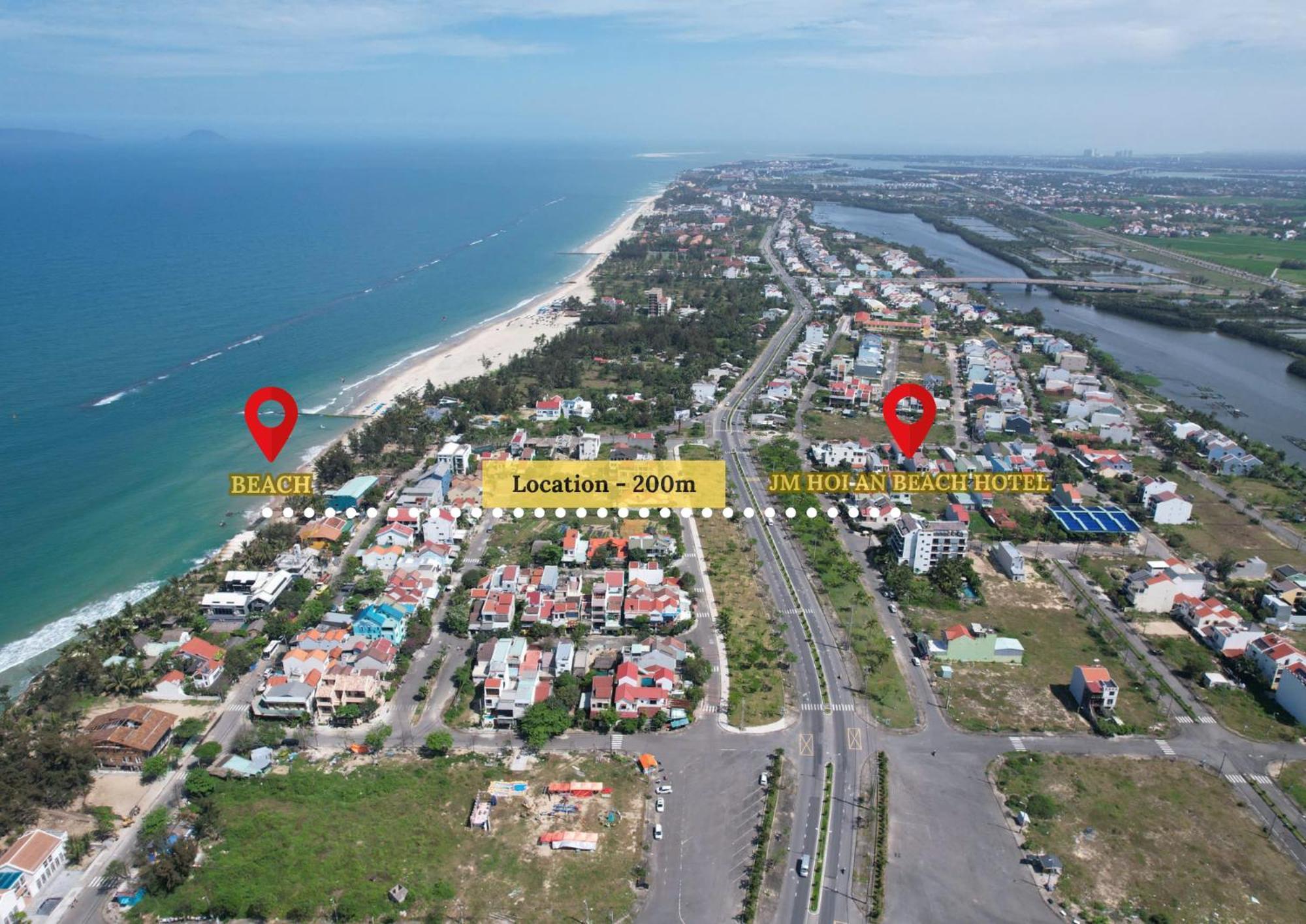 Jm Hoi An Beach Hotel - Free Shuttle Car To Old Town Exteriör bild