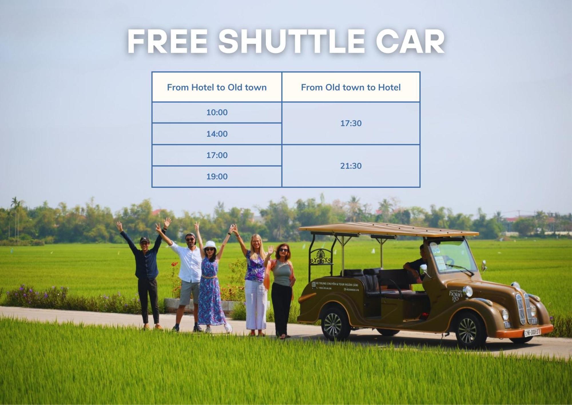 Jm Hoi An Beach Hotel - Free Shuttle Car To Old Town Exteriör bild